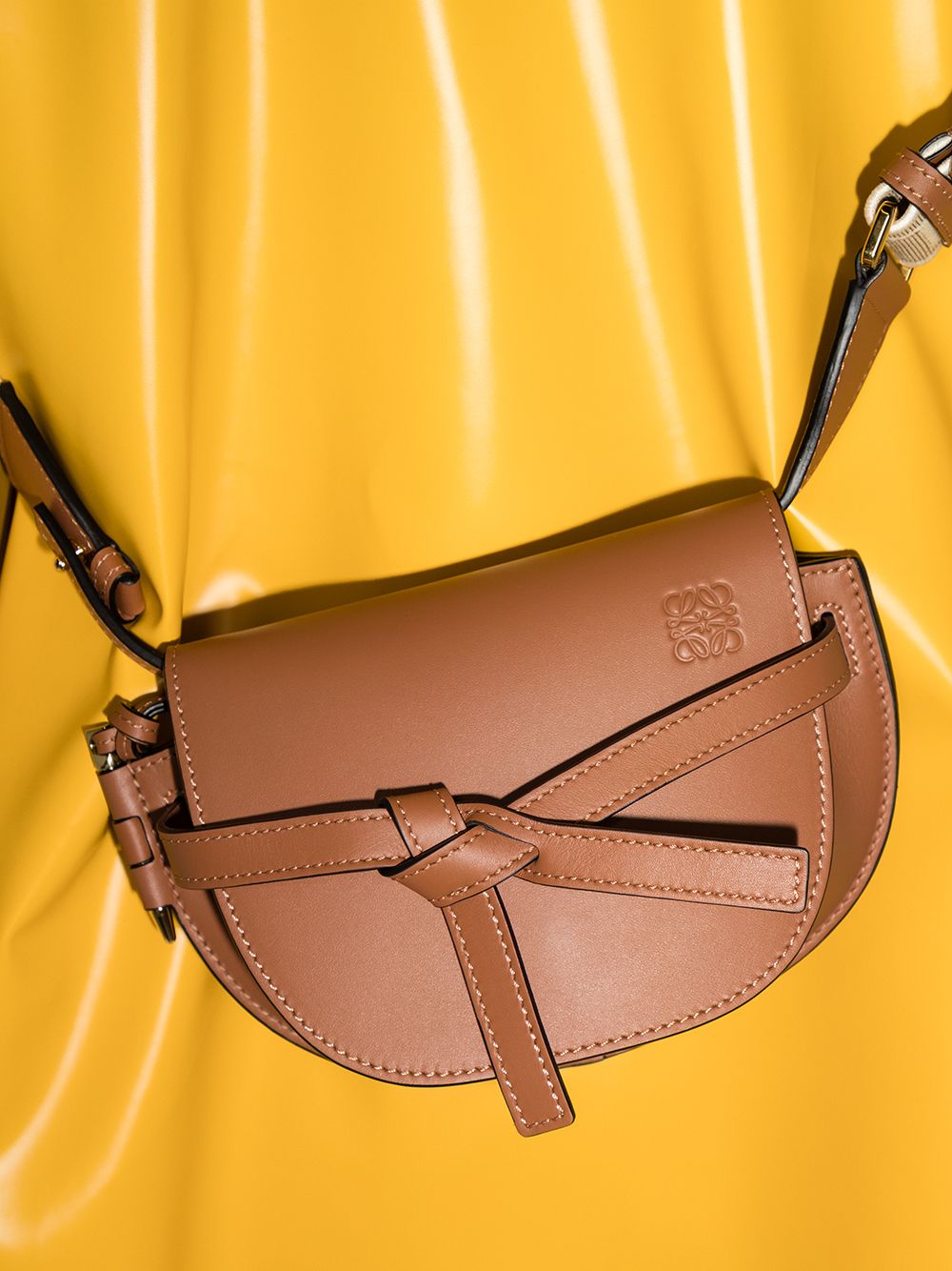 Loewe LOEWE- Gate Dual Mini Leather Crossbody Bag