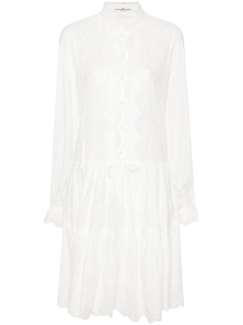 Ermanno Scervino ERMANNO SCERVINO- Embroidered Shirt Dress