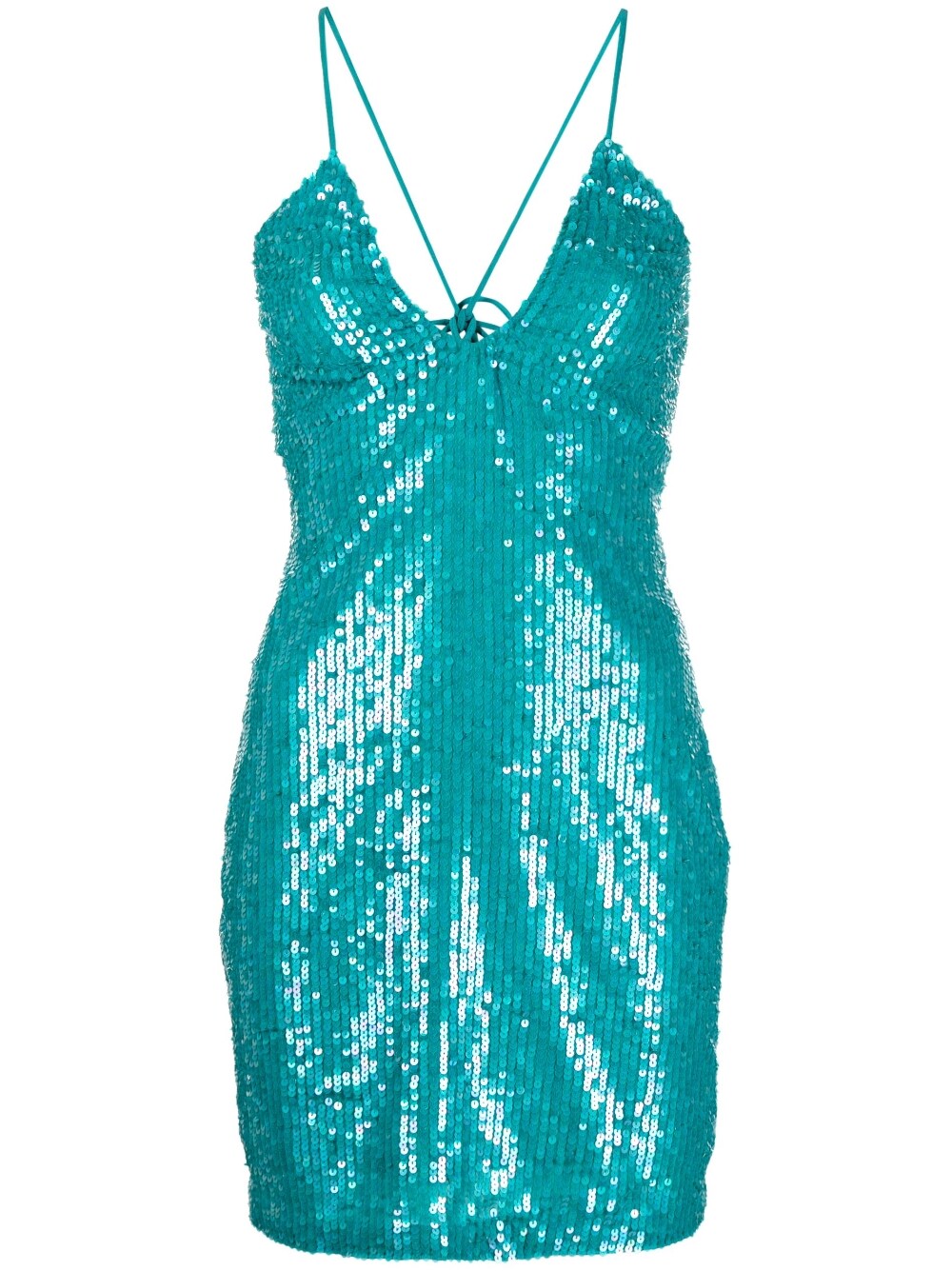 Parosh PAROSH- Sequined Mini Dress