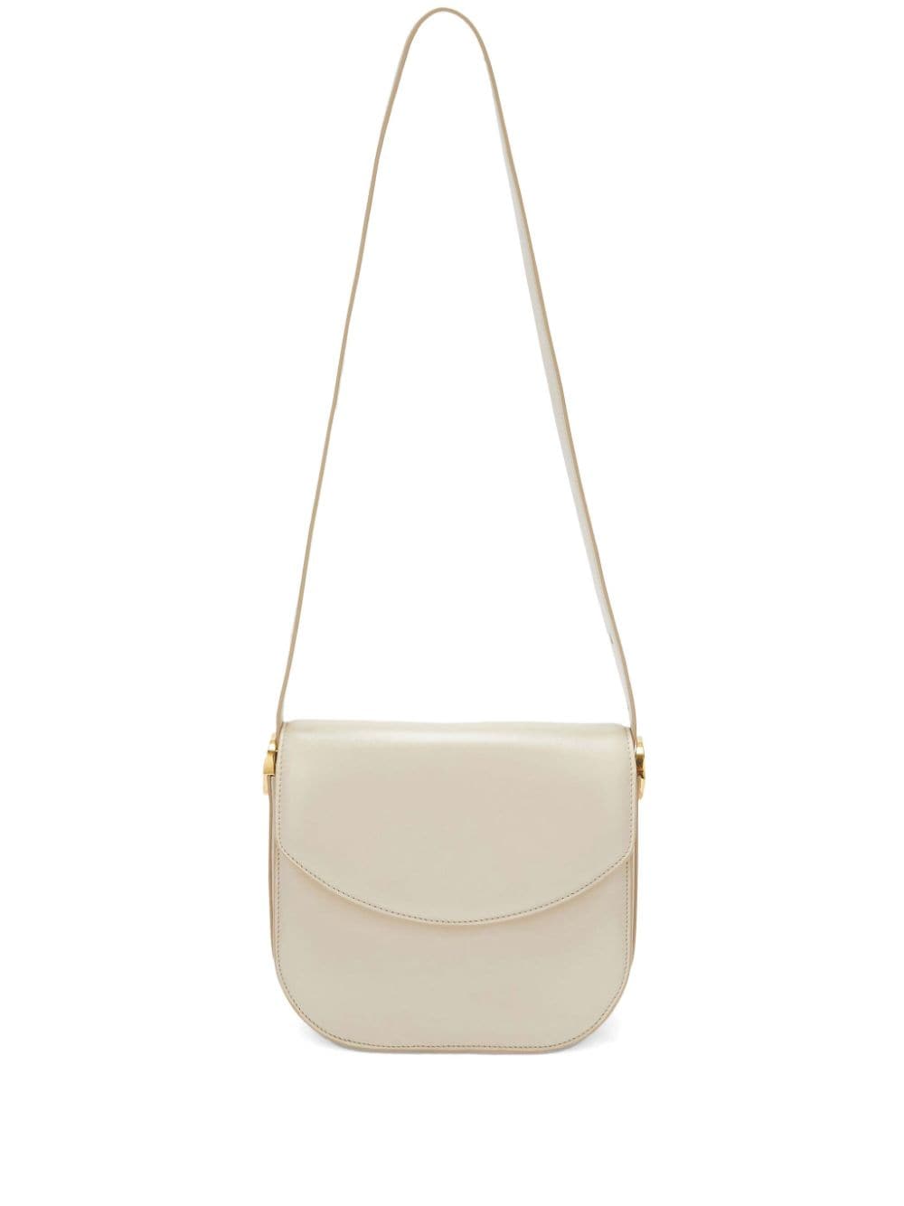 Jil Sander JIL SANDER- Coin Medium Leather Crossbody Bag