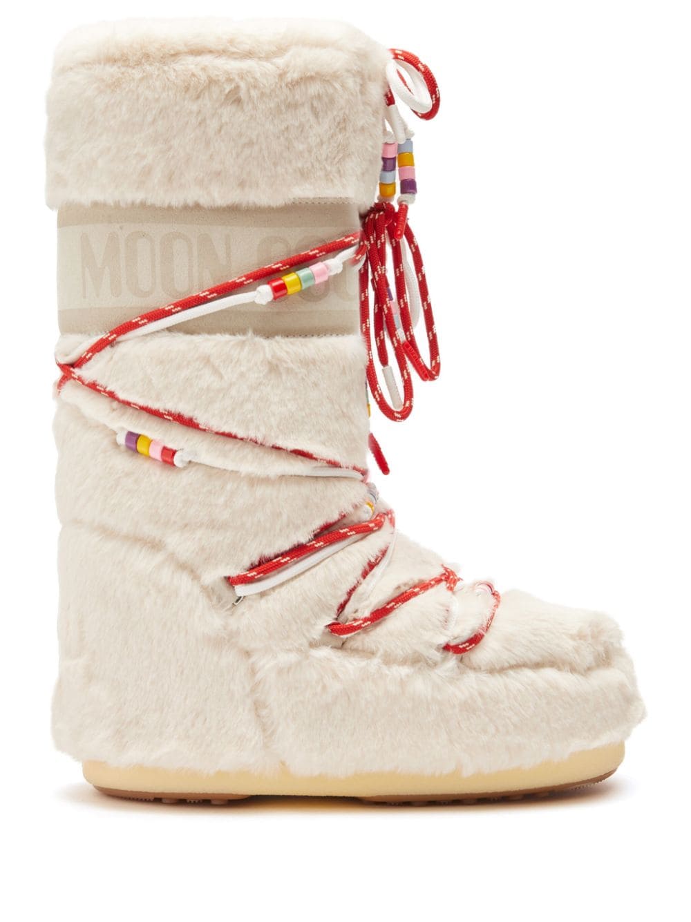 Moon Boot MOON BOOT- Icon Faux-fur Beads Snow Boots