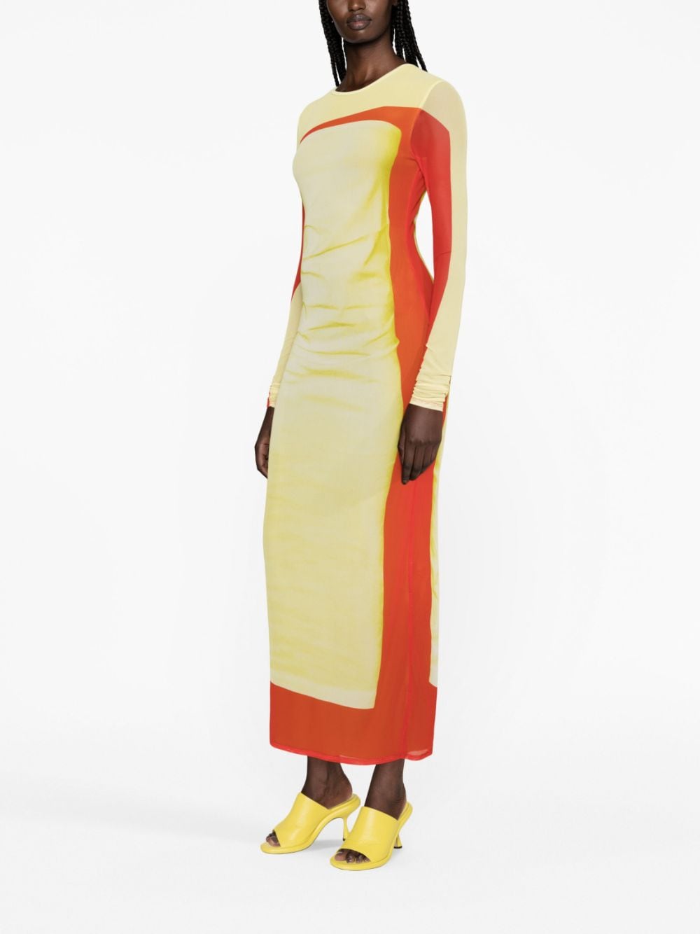 Loewe LOEWE- Trompe L'oeil Tube Dress