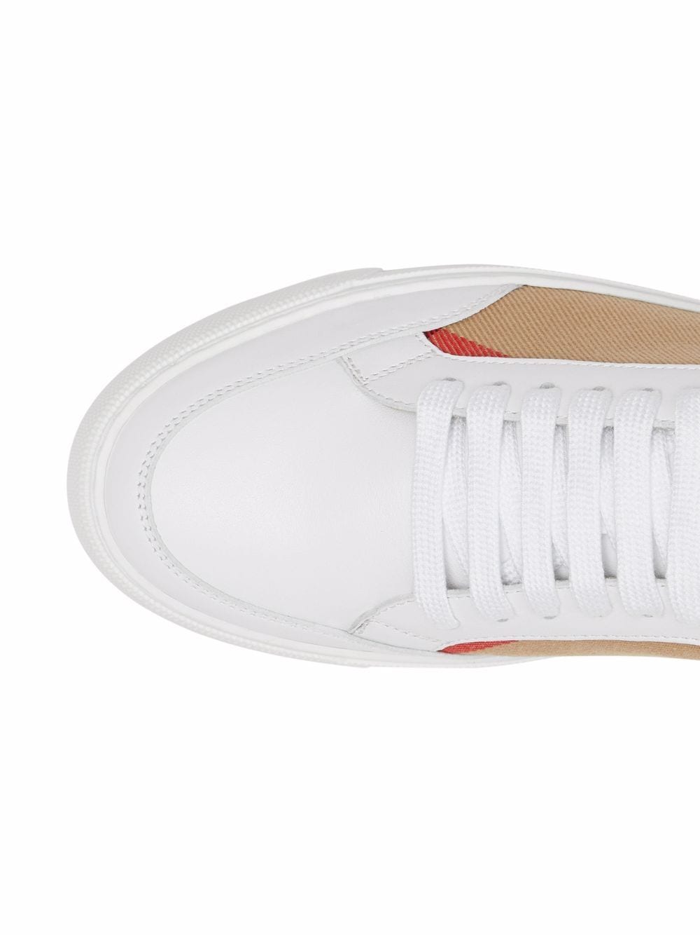 Burberry BURBERRY- Check Leather Sneakers