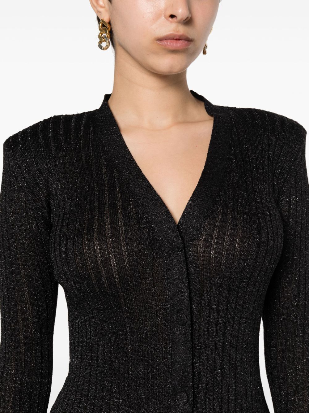 Tom Ford TOM FORD- V-neck Cardigan Dress