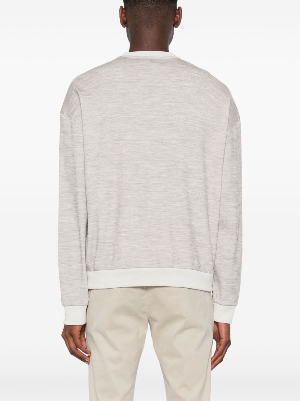 Giorgio Armani GIORGIO ARMANI- Logo Crewneck