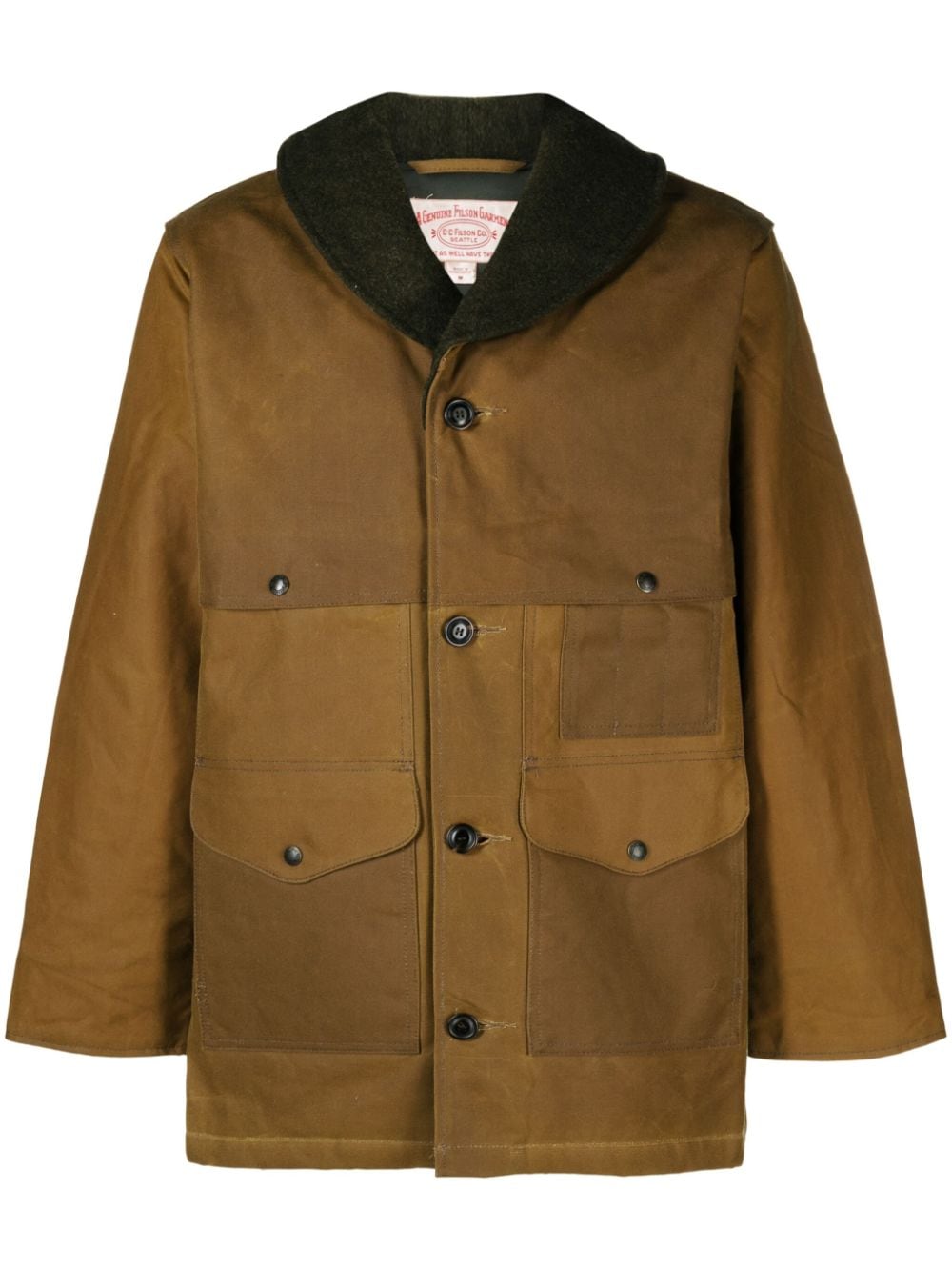 Filson FILSON- Tin Wool And Cotton Blend Coat