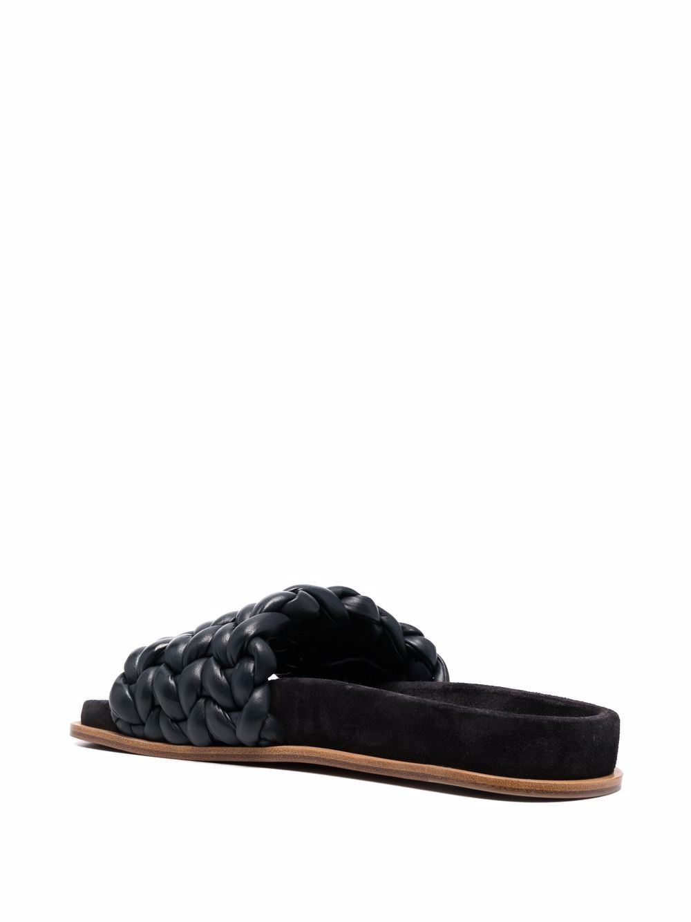 Chloé CHLOÉ- Kacey Leather Flat Sandals