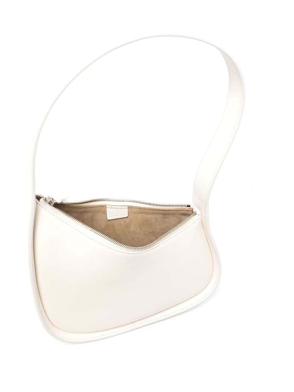 The Row THE ROW- Half Moon Leather Shoulder Bag