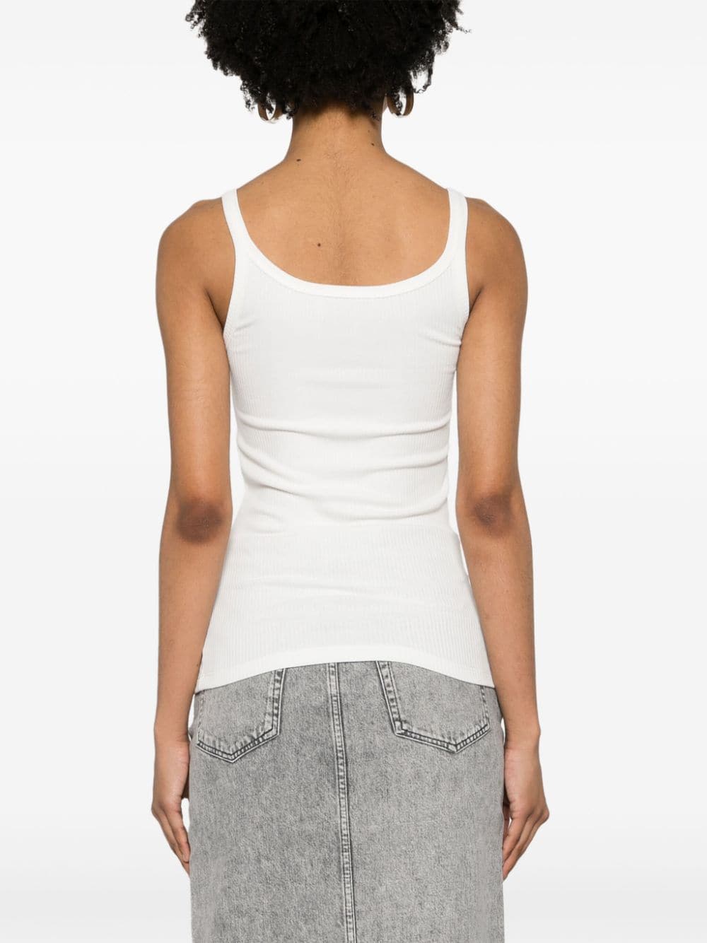Ermanno ERMANNO- Embroidered Tank Top