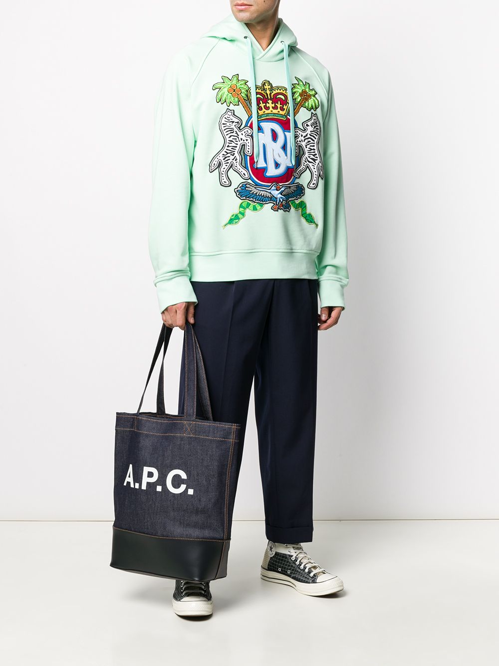 A.P.C. A.P.C.- Axel Cotton Shopping Bag