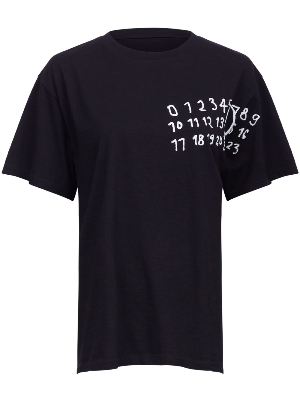 MM6 Maison Margiela MM6 MAISON MARGIELA- Numeric Cotton T-shirt