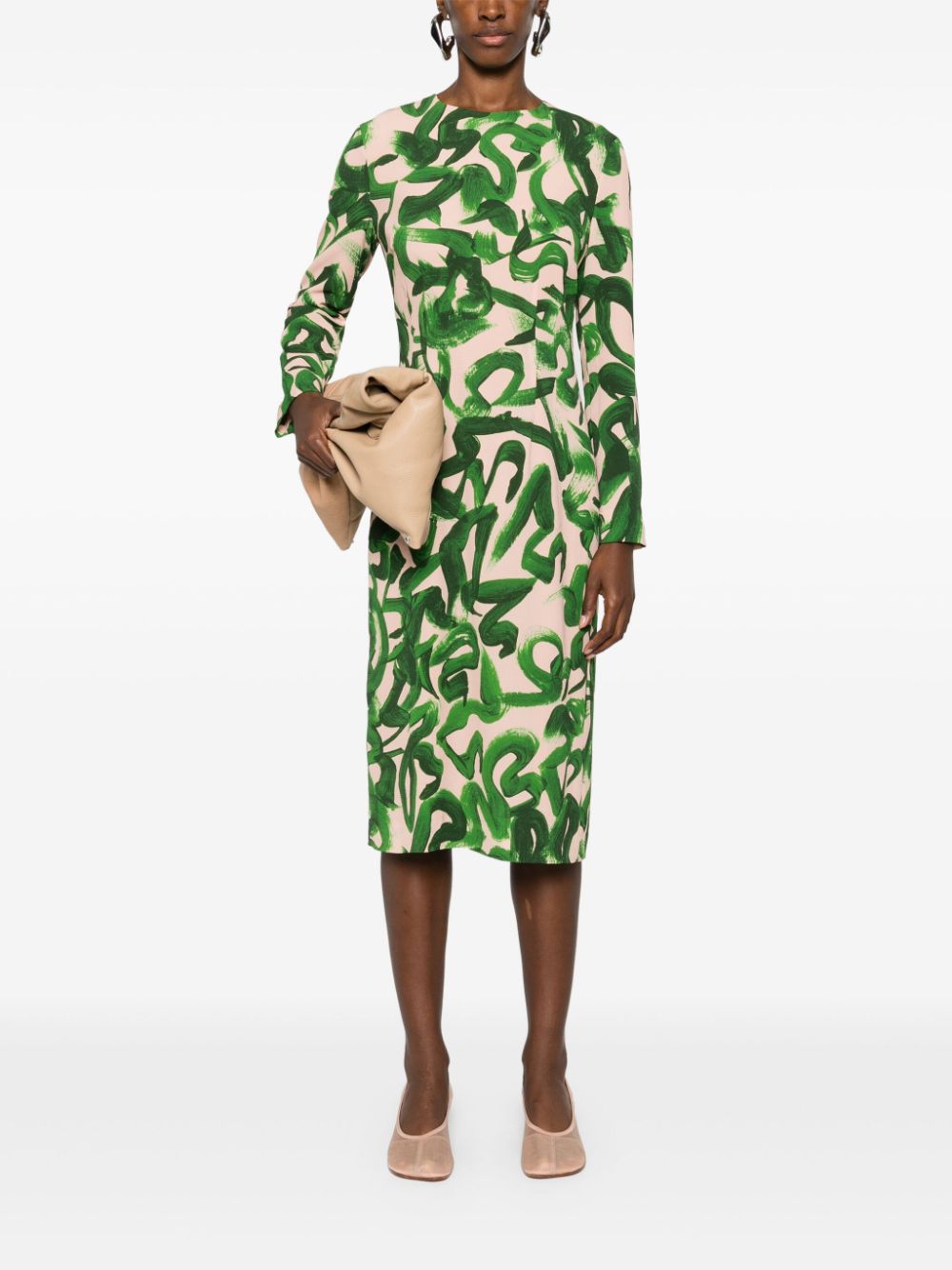 Dries Van Noten DRIES VAN NOTEN- Printed Midi Dress