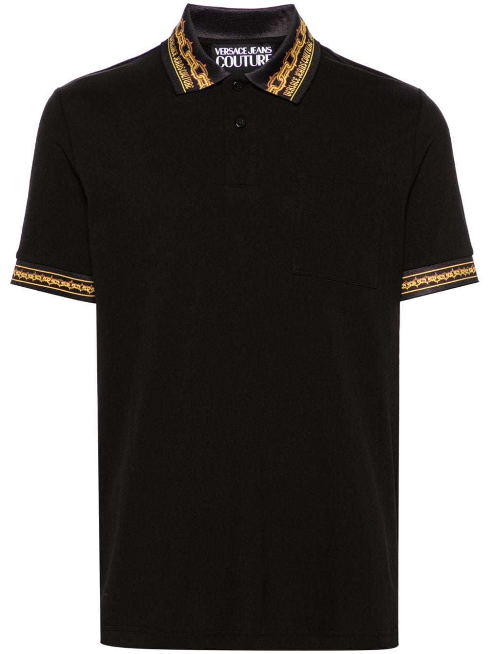 Versace Jeans Couture VERSACE JEANS COUTURE- Cotton Polo Shirt