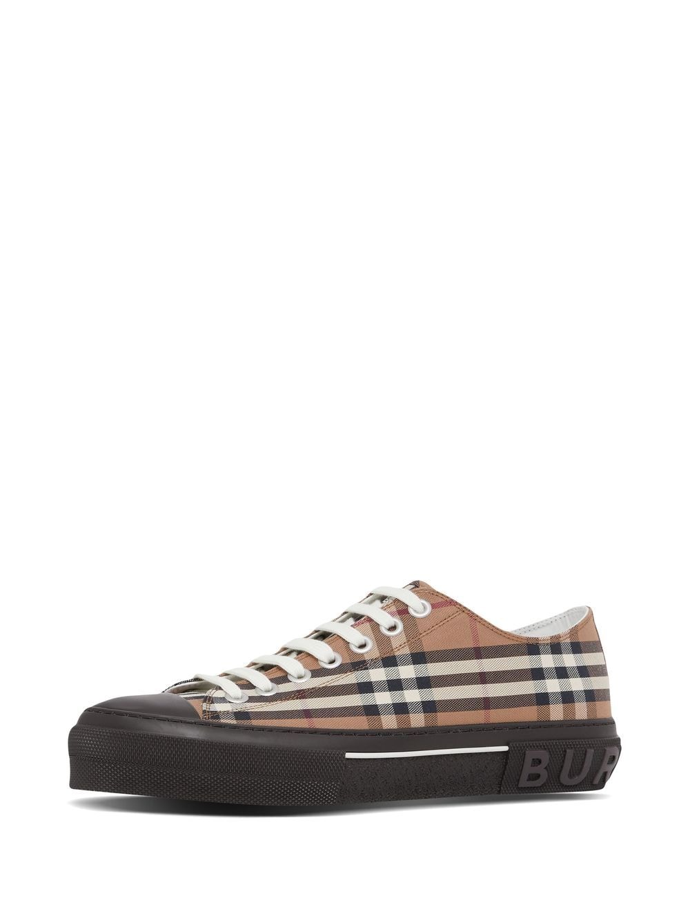 Burberry BURBERRY- Check Motif Cotton Sneakers