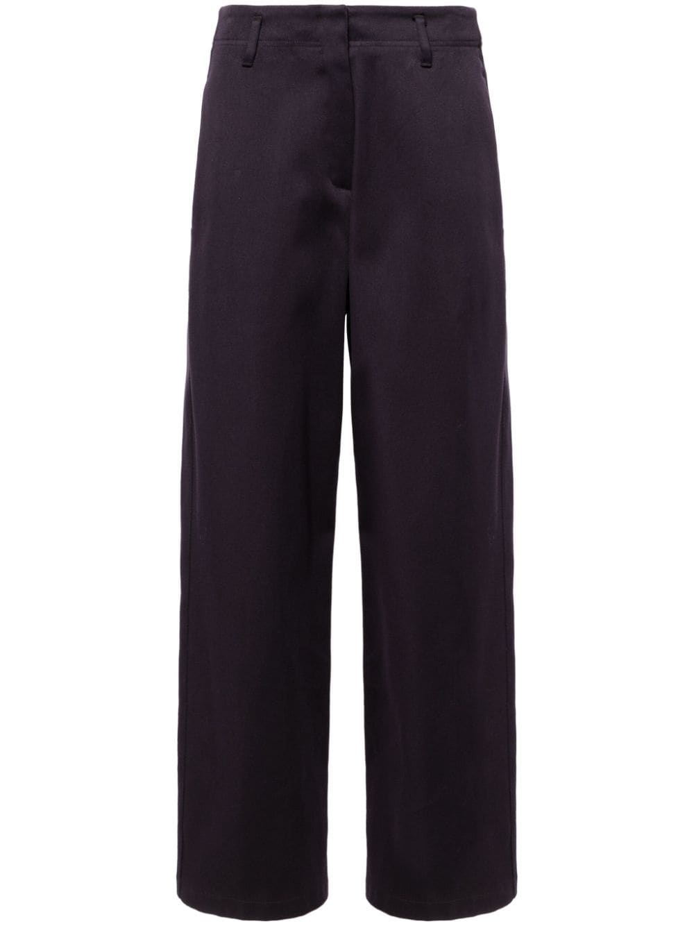 Forte Forte FORTE FORTE- Cotton Blend Straight Trousers