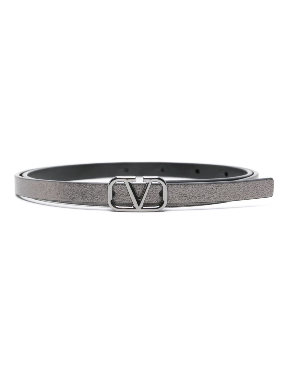 VALENTINO GARAVANI VALENTINO GARAVANI- Vlogo Signature Leather Reversible Belt