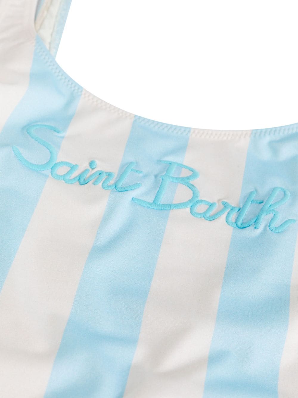 Mc2 Saint Barth MC2 SAINT BARTH- Logo Striped One-piece Swimsuit