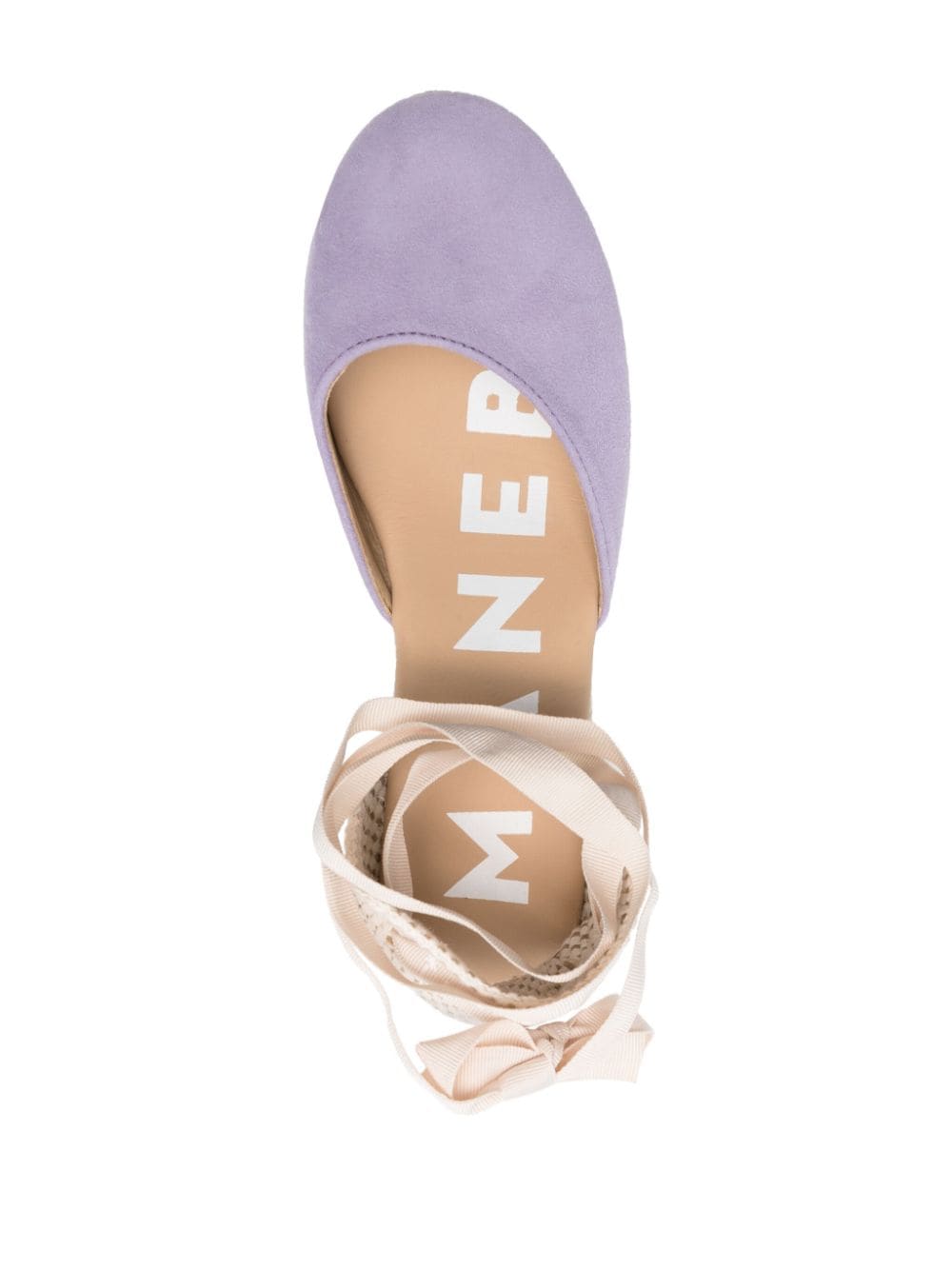 Manebi MANEBI- Hamptons Suede Low Wedge Espadrilles