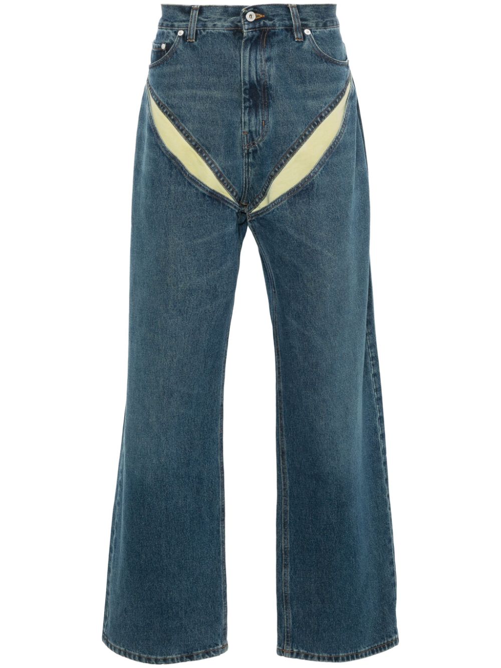 Y/Project Y/PROJECT- Evergreen Cut-out Denim Jeans