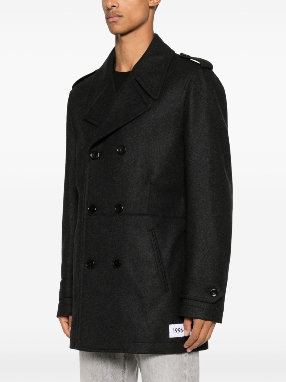 Dolce & Gabbana DOLCE & GABBANA- Wool Blend Caban Coat