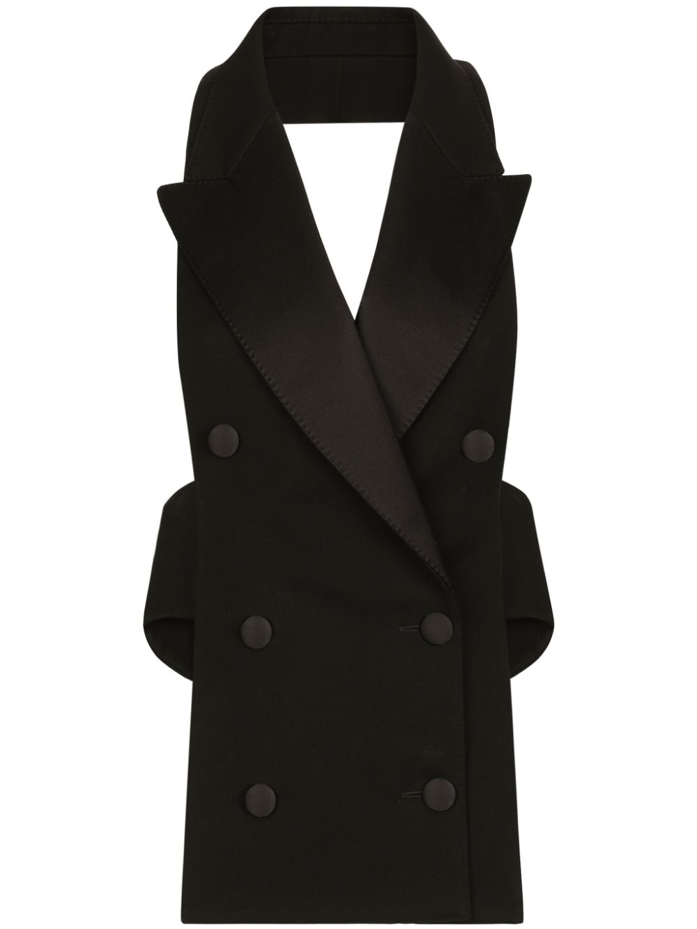 Dolce & Gabbana DOLCE & GABBANA- Wool Double-breasted Vest