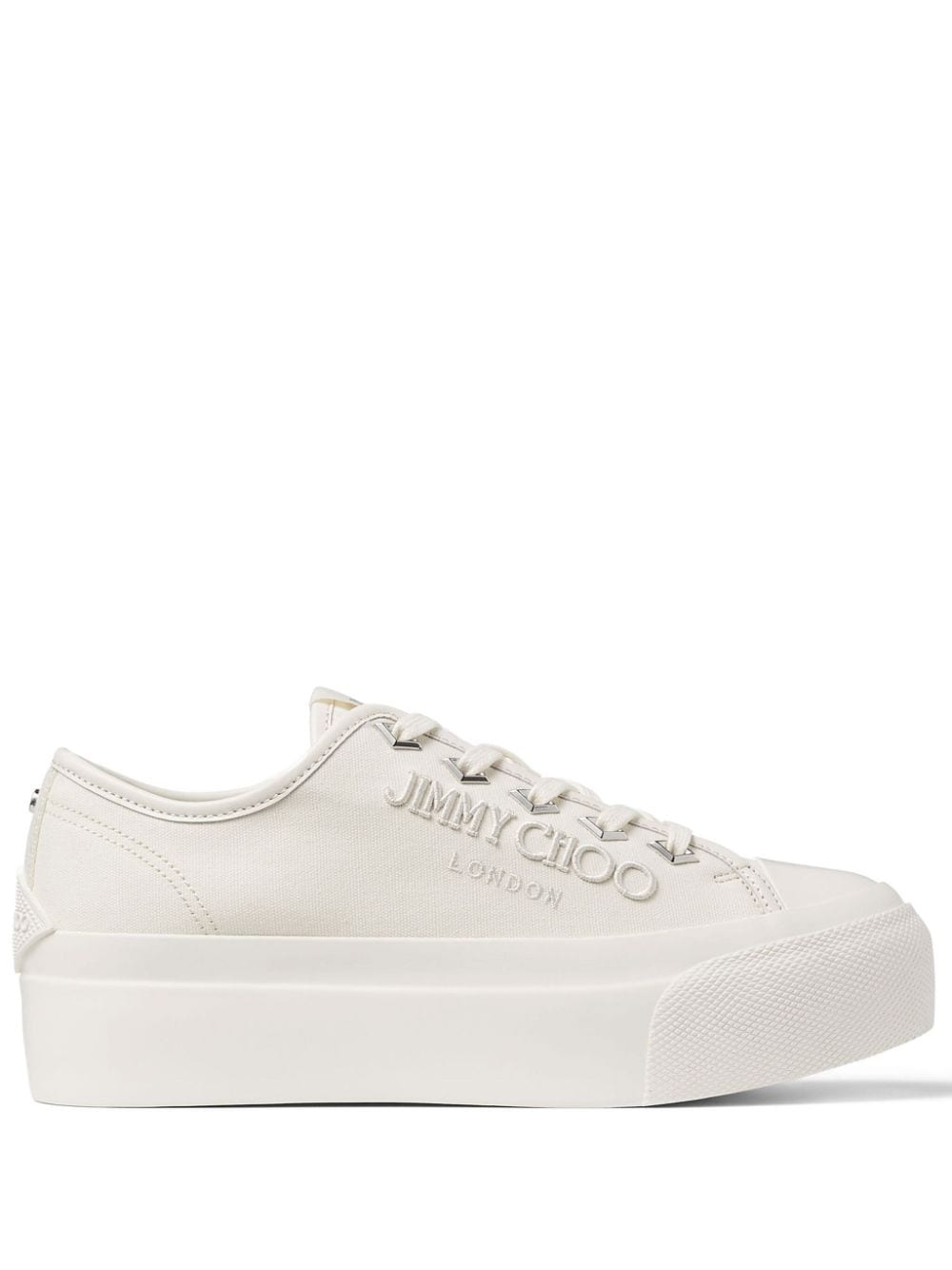 Jimmy Choo JIMMY CHOO- Palma Maxi/f Canvas Sneakers