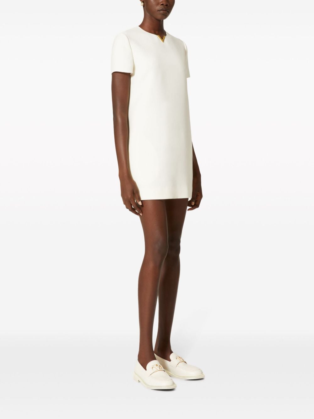 Valentino VALENTINO- Wool And Silk Blend Mini Dress