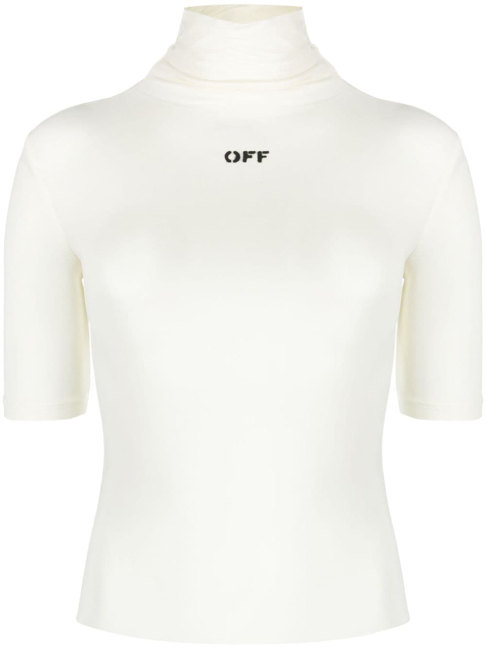 OFF-WHITE OFF-WHITE- Sleeveless Viscose Top