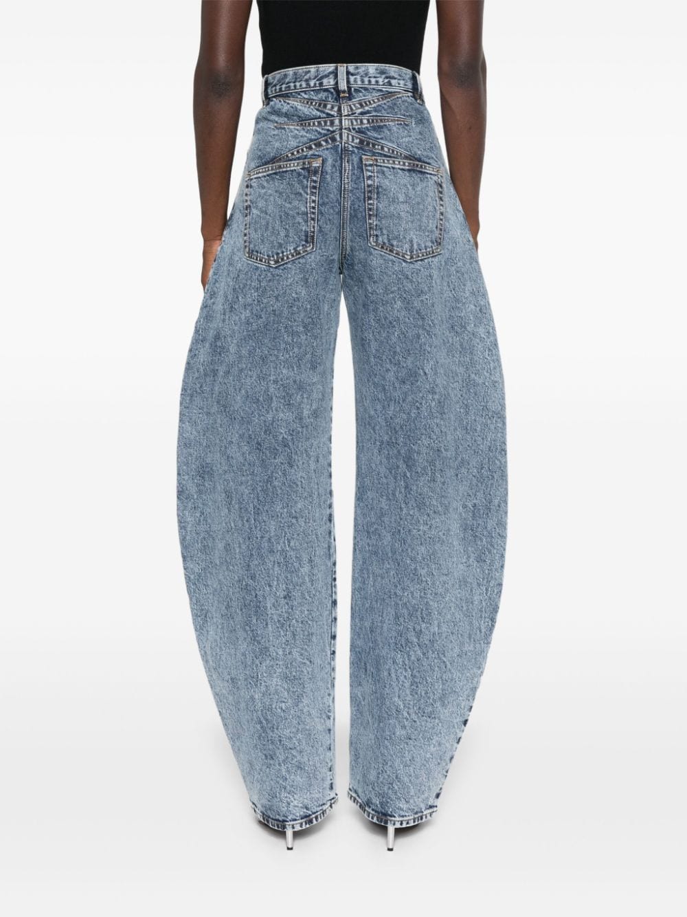 Alaïa ALAÏA- Round Denim Jeans