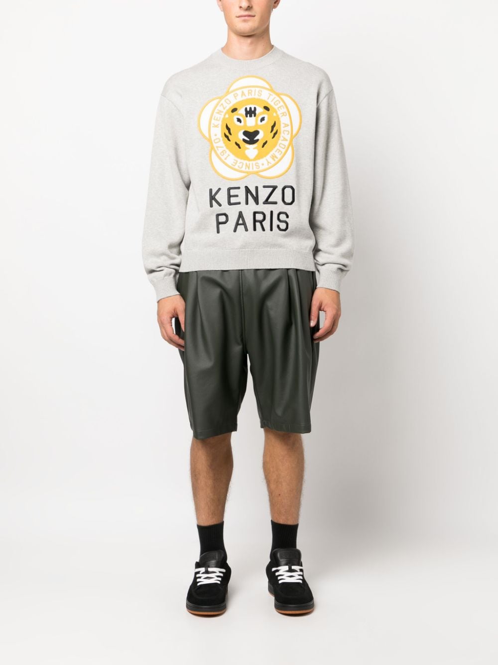 Kenzo KENZO- Tiger Academy Wool Blend Jumper