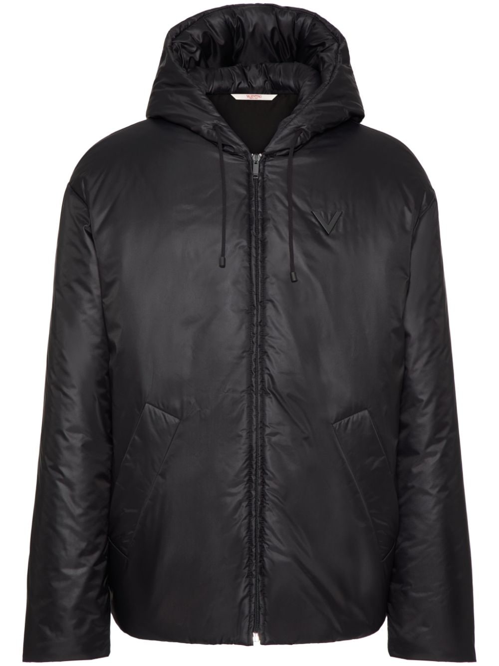 Valentino VALENTINO- Vlogo Nylon Down Jacket