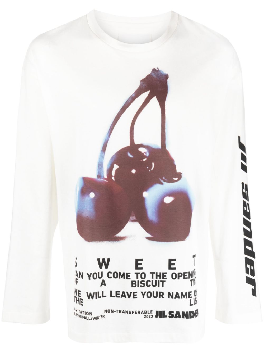 Jil Sander JIL SANDER- Printed Cotton T-shirt