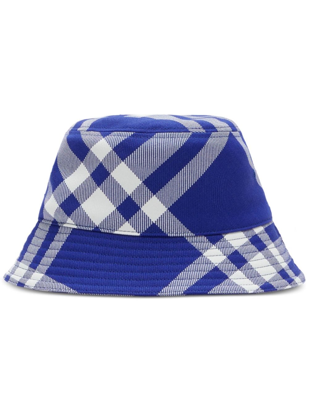 Burberry BURBERRY- Hat With Check Motif