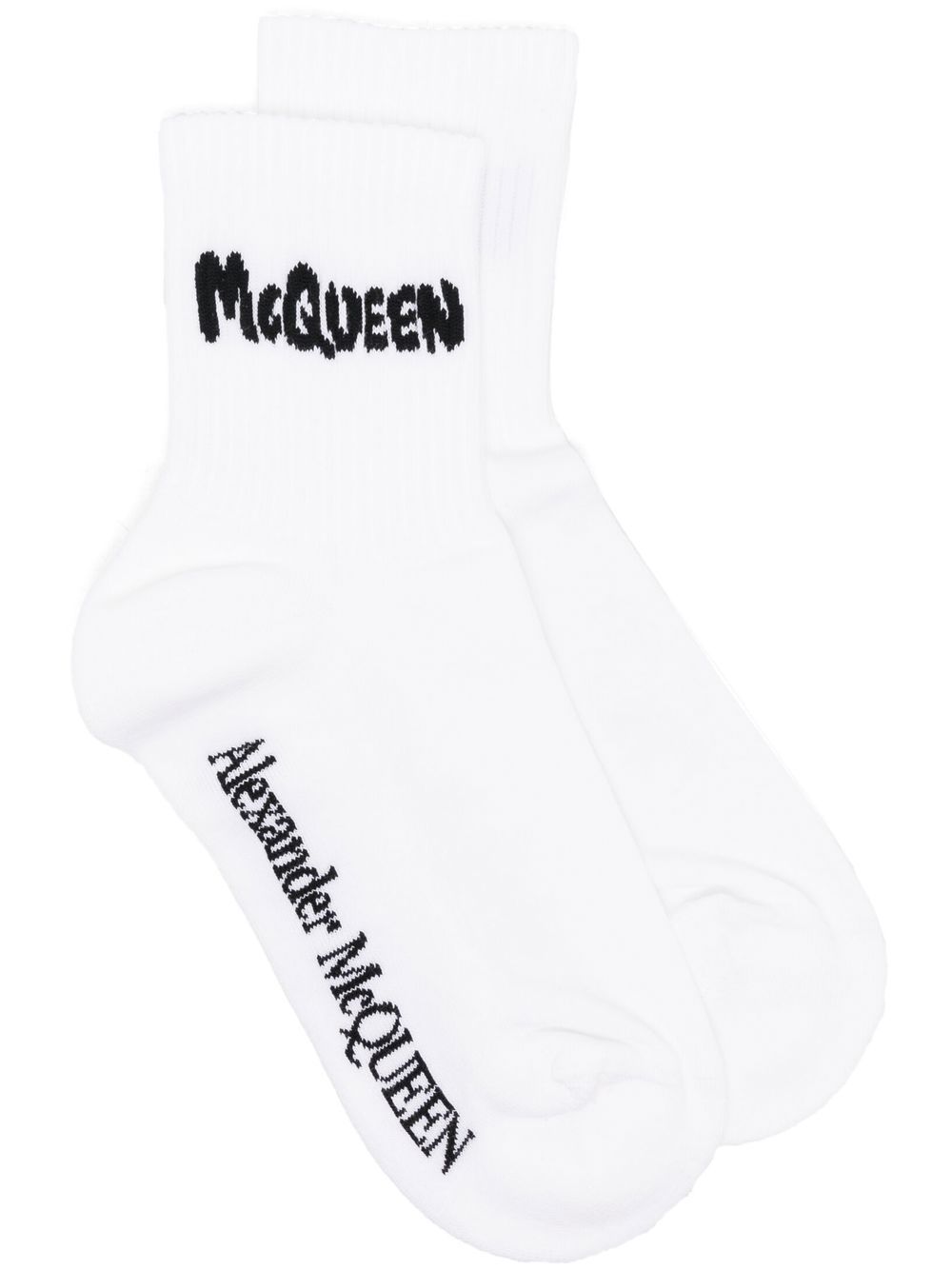 Alexander McQueen ALEXANDER MCQUEEN- Graffiti Socks