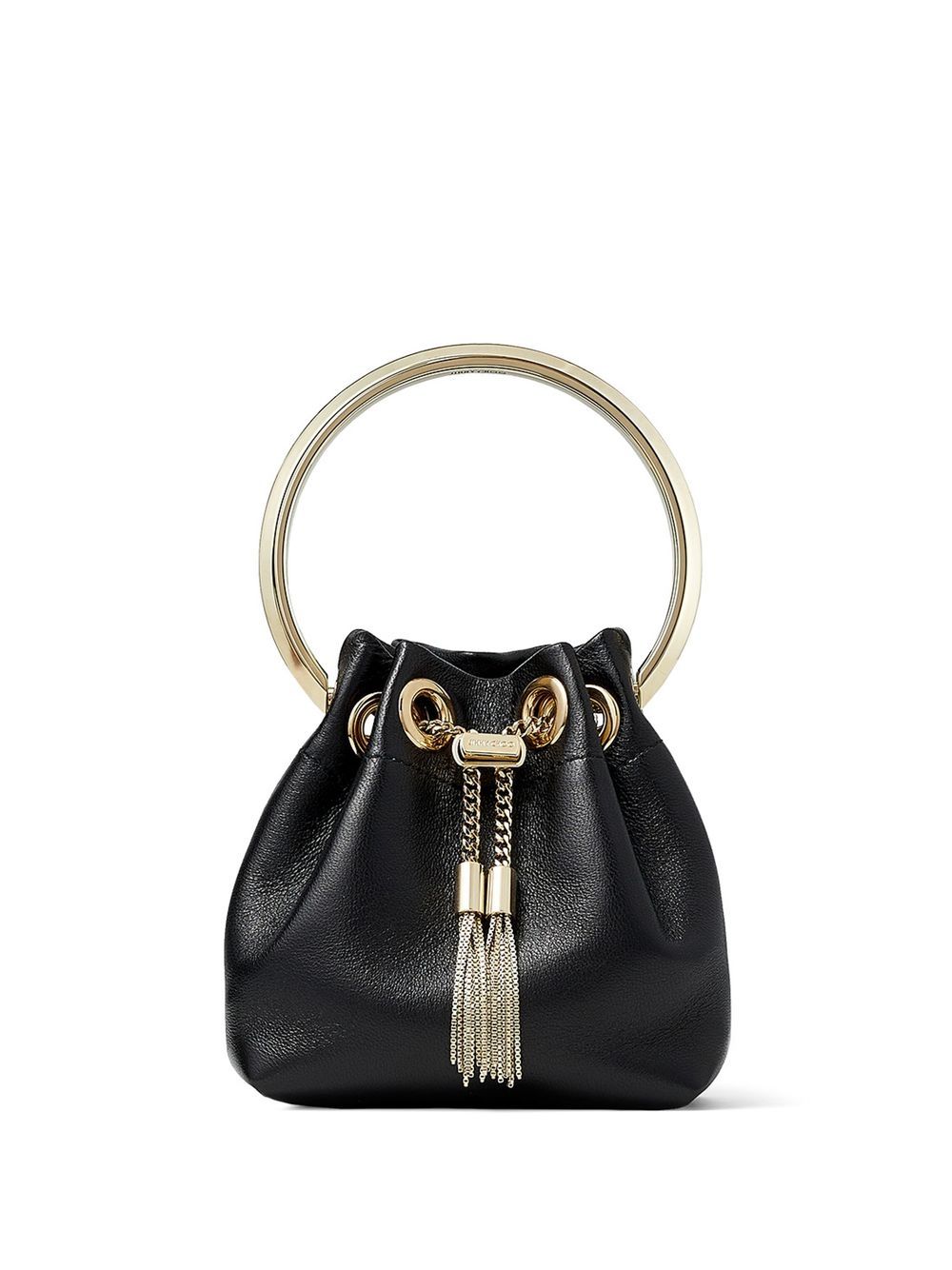 Jimmy Choo JIMMY CHOO- Micro Bon Bon Leather Mini Bag