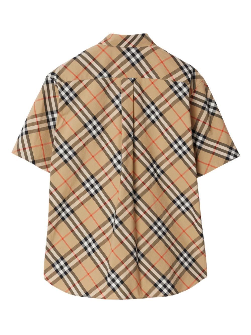 Burberry BURBERRY- Check Motif Cotton Shirt