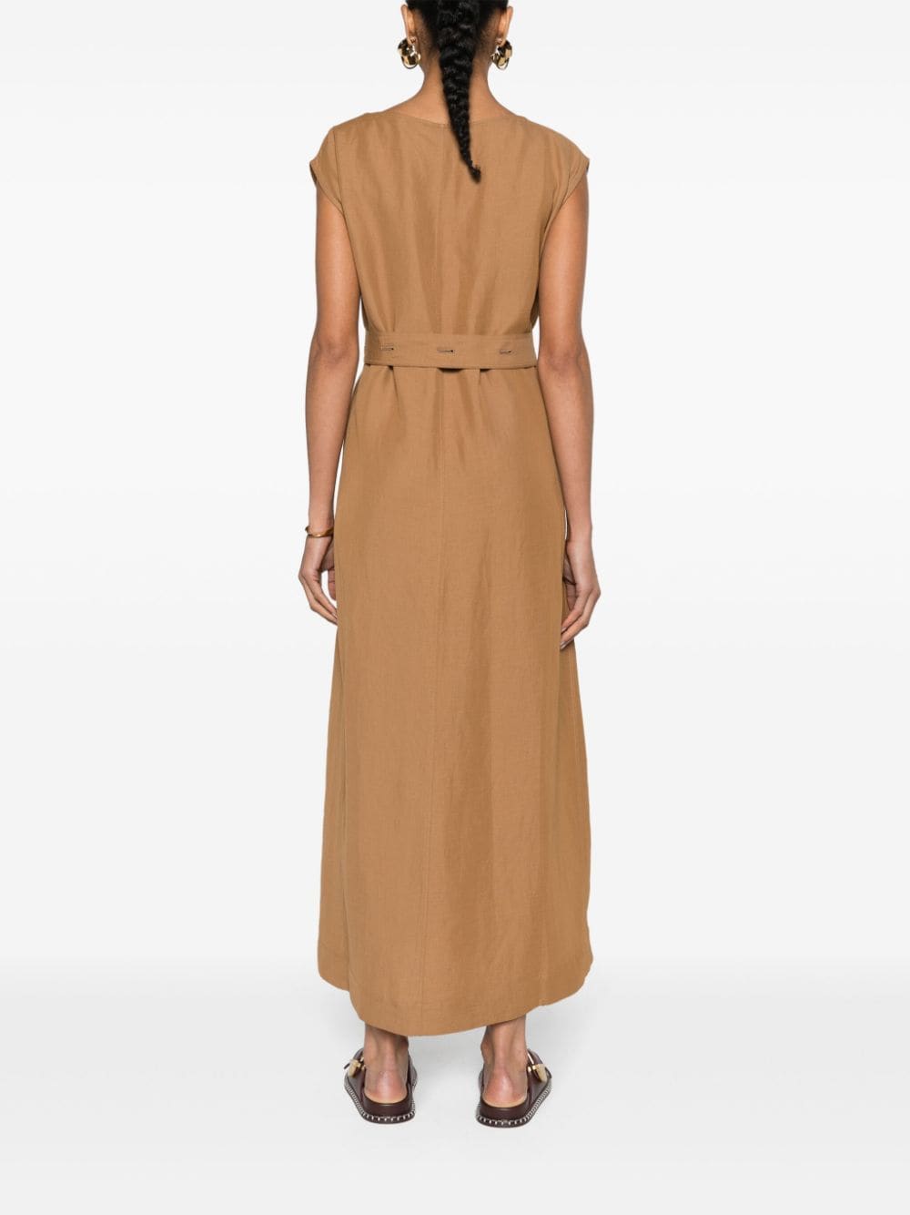 Fabiana Filippi FABIANA FILIPPI- Linen Blend Midi Dress