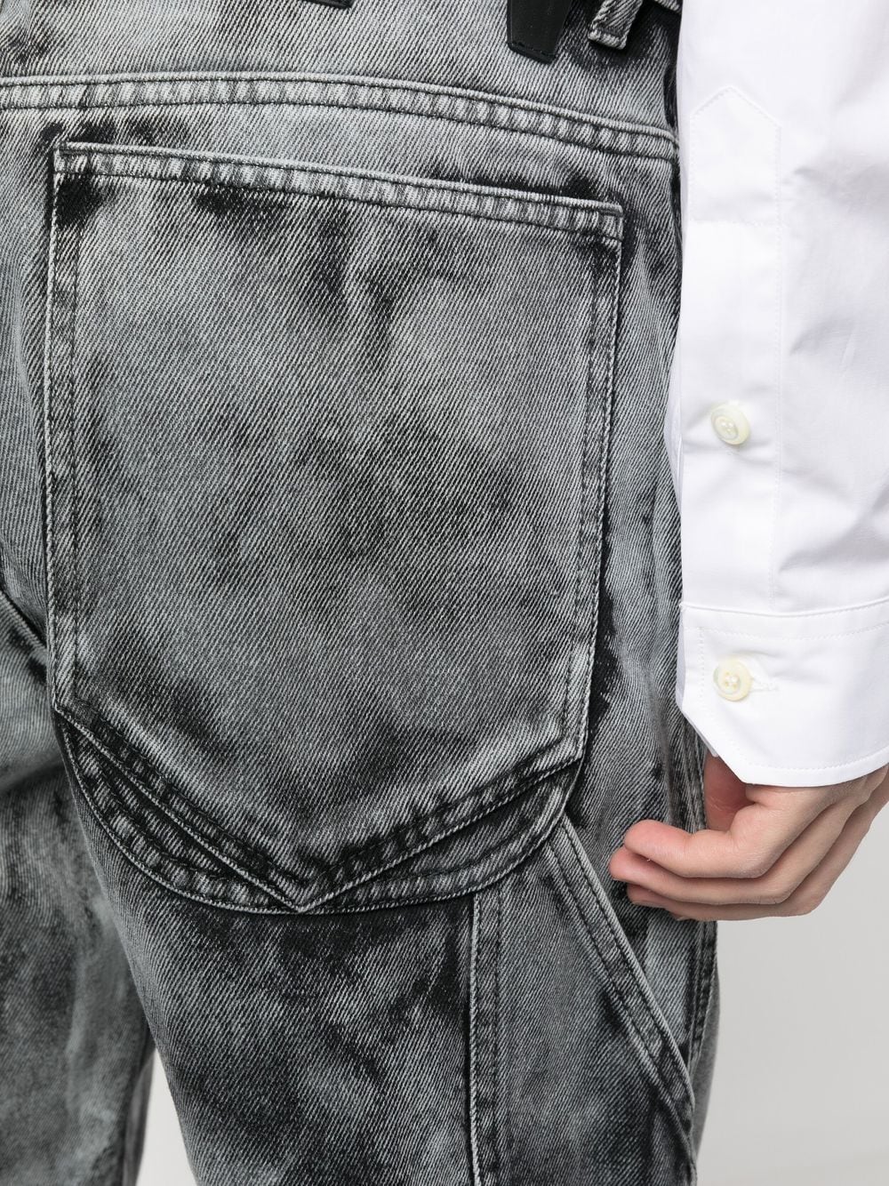 DARKPARK DARKPARK- Bleached Denim Jeans