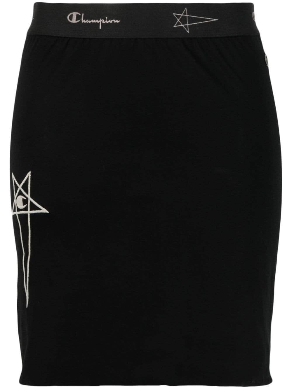 Champion X Rick Owens CHAMPION X RICK OWENS- Logo Organic Cotton Skirt