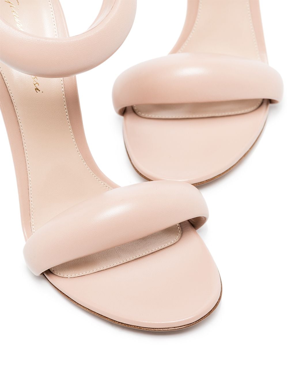 Gianvito Rossi GIANVITO ROSSI- Bijoux Leather Heel Sandals