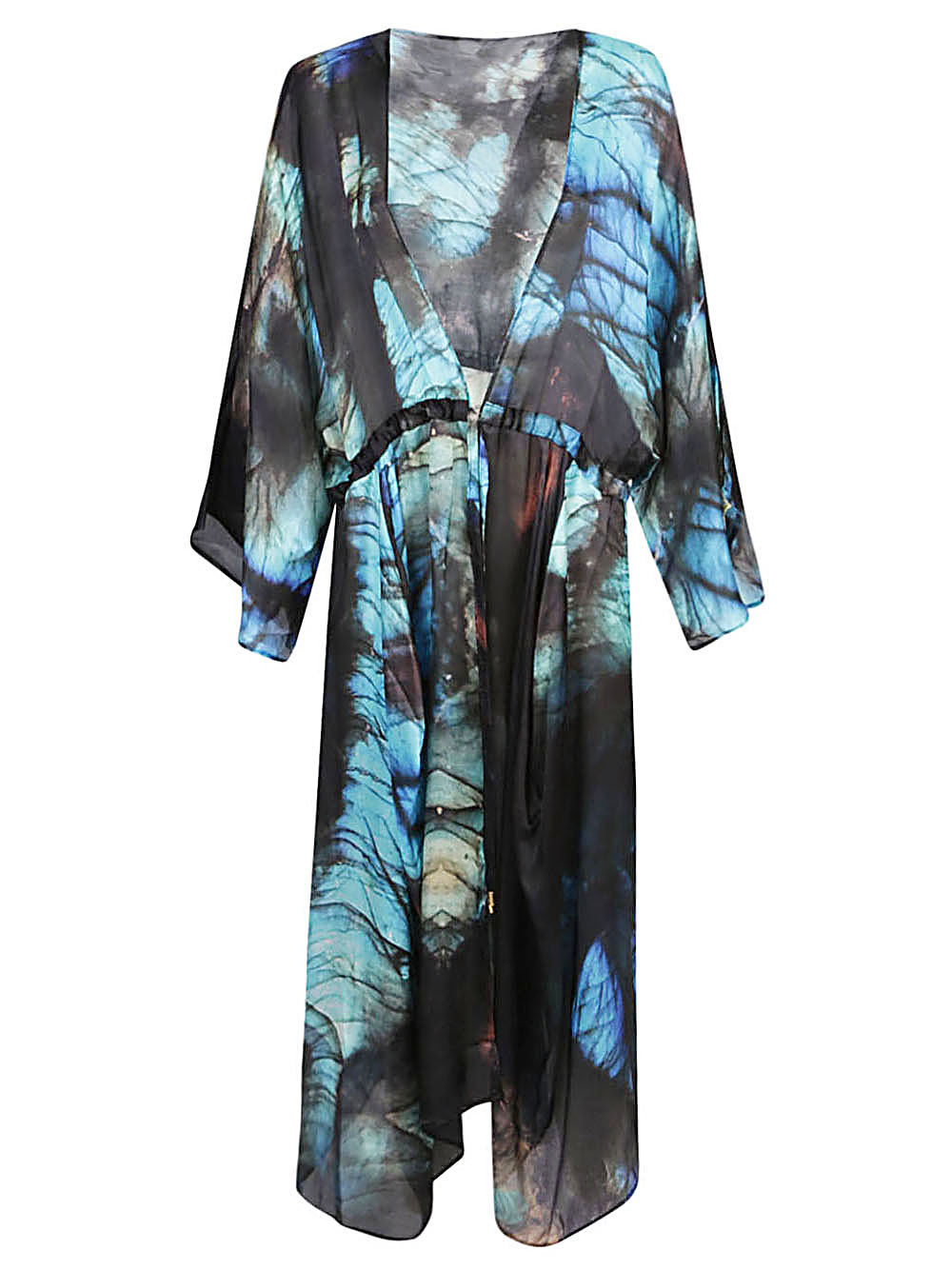 Mona Swims MONA SWIMS- Silk Beach Cover-up Kimono