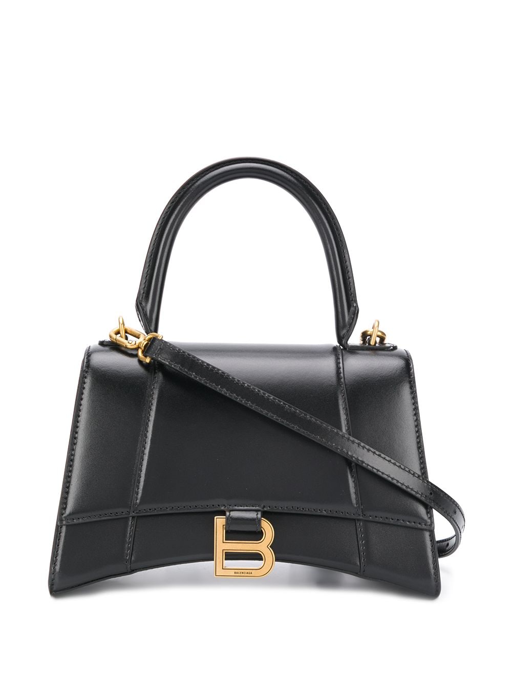 Balenciaga BALENCIAGA- Hourglass Small Leather Handbag