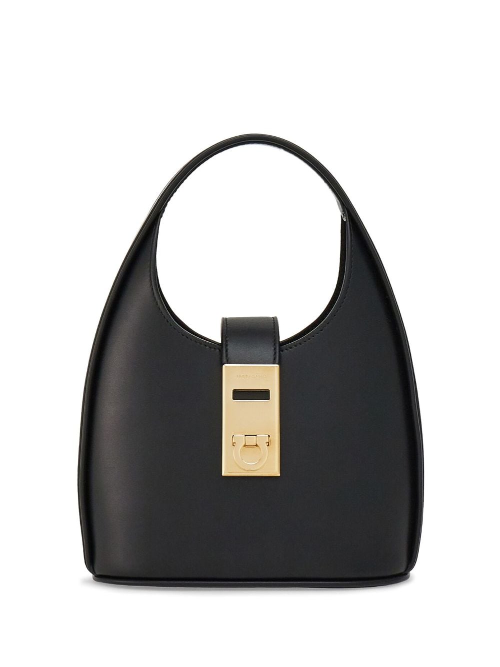 Ferragamo FERRAGAMO- Mini Leather Hobo Bag