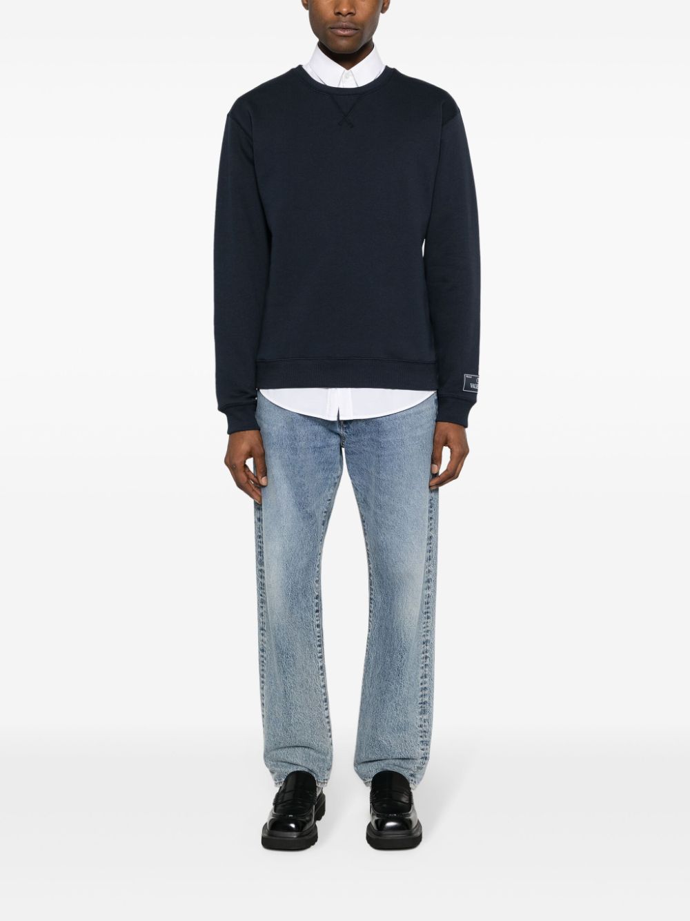 Valentino VALENTINO- Logo Cotton Sweatshirt