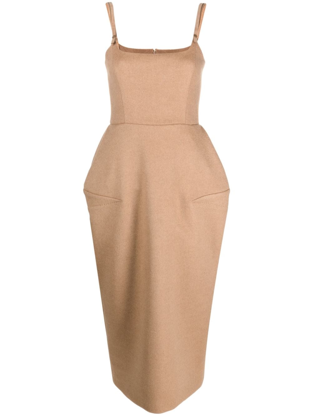 Max Mara MAX MARA- Wool Midi Dress