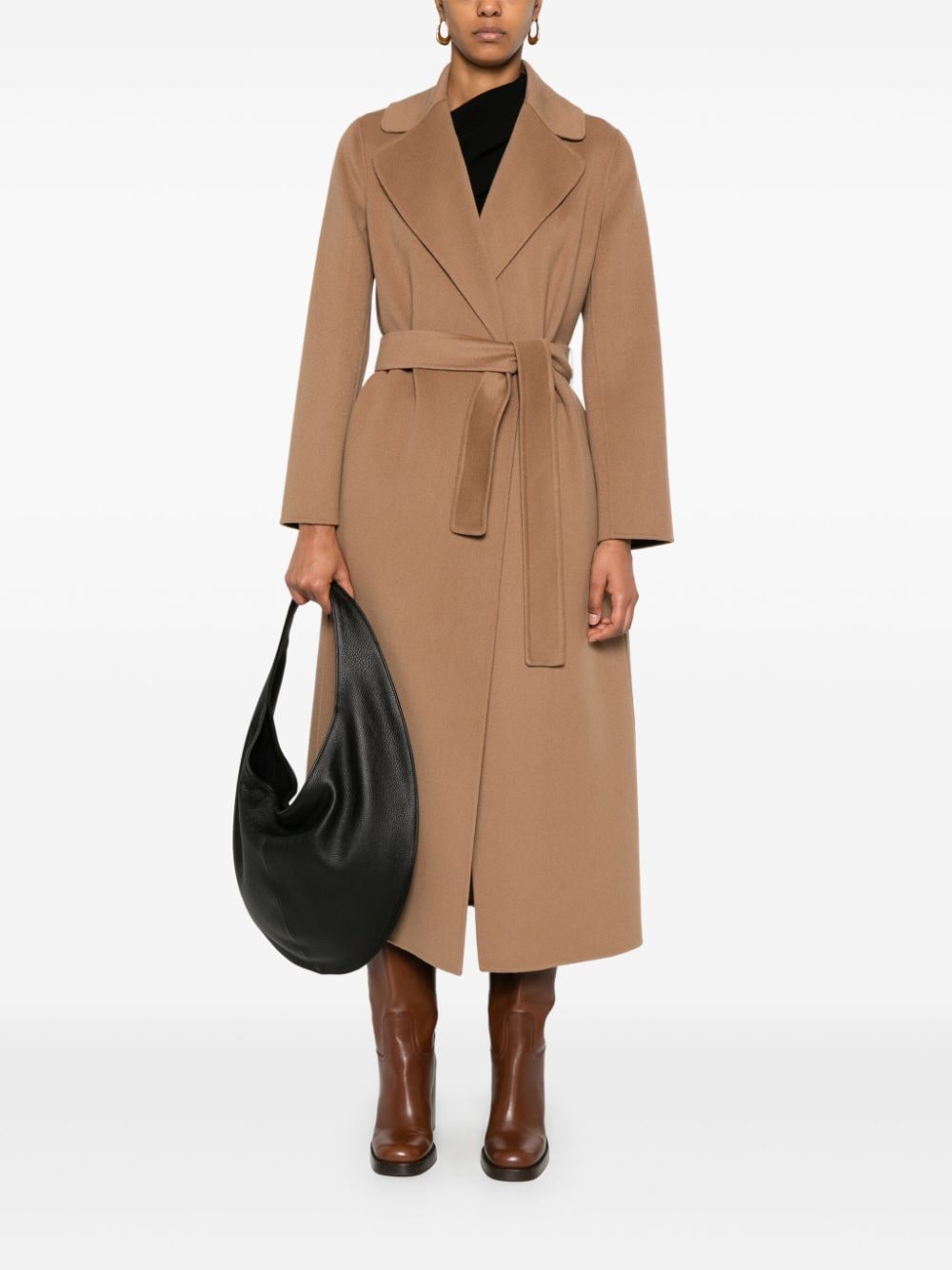  'S MAX MARA- Wool Long Coat