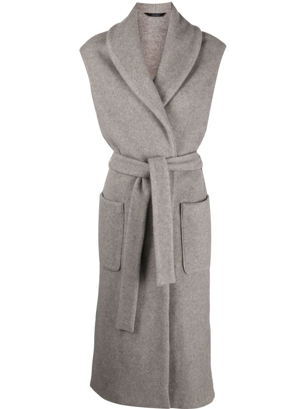 Colombo COLOMBO- Long Cashmere Hooded Vest