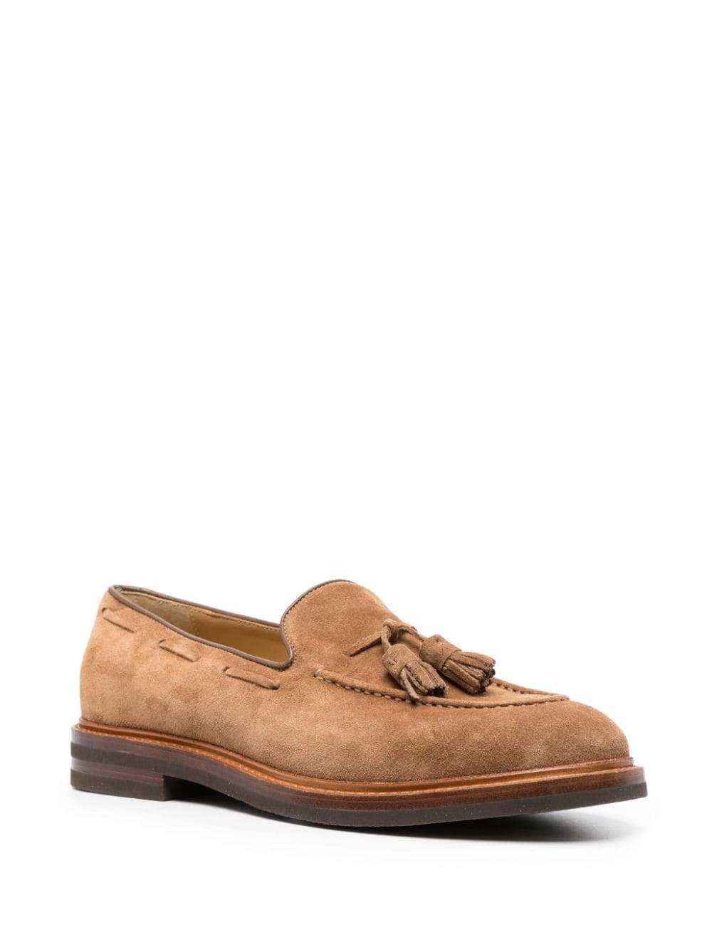 Brunello Cucinelli BRUNELLO CUCINELLI- Suede Leather Loafers