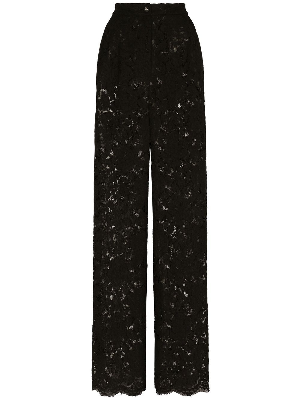 Dolce & Gabbana DOLCE & GABBANA- Lace Flare Leg Trousers