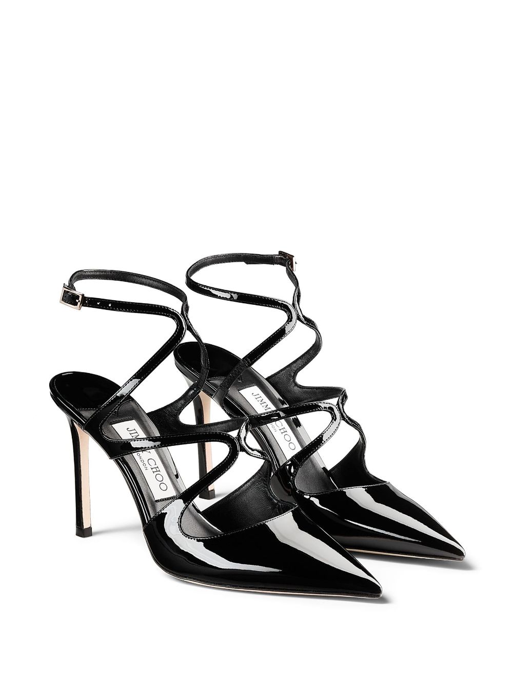 Jimmy Choo JIMMY CHOO- Azia 95 Patent Leather Pumps